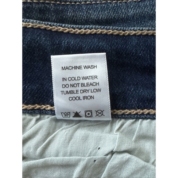 Judy Blue High Waist Bermudas Shorts Jeans Back Flap Pockets JB15287DK Size 3XL - Picture 7 of 9